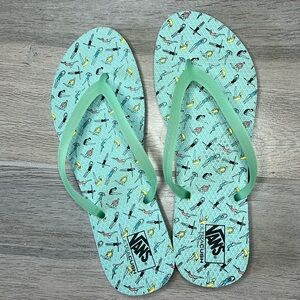 Vans ultra Cush flip flops size 9